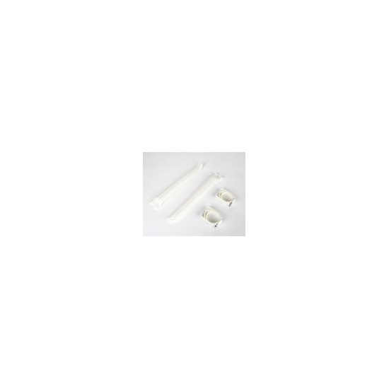 UFO front shock absorber protectors SUZUKI RM 125/250 '91 color white