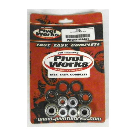 PIVOT WORKS rear shock absorber bearings SUZUKI RM 125 (92-95)
