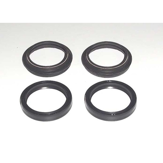 TOURMAX front shock absorber oil and dust seals (set) NOK (49X60X11) SUZUKI DRZ400/ RM125/RM250, KAWASAKI VN