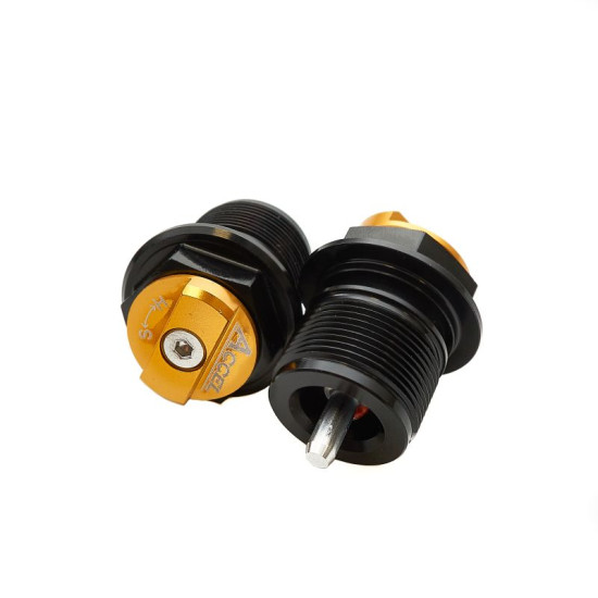 ACCEL lower front shock absorber plug with adjustment KTM SX 125/ 150 '16-20, SX 250 '17-20, SXF 250/ 450 '16-20, HUSQ
