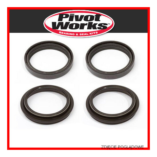 PIVOT WORKS front shock absorber oil and dust seal kit HONDA CR/CRF SHOWA 47MM ARI105/ARI106