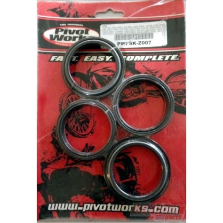 PIVOT WORKS priekinių amortizatorių tepalo ir dulkių riebokšlių komplektas KTM WP 48MM ARI116/ARI139/ARI126