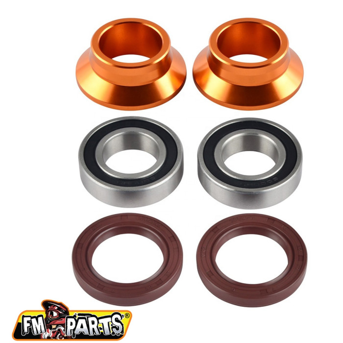 FM-PARTS rear wheel bearings with seals and bushings KTM/HUSQVARNA '03-22' (axle 20MM)