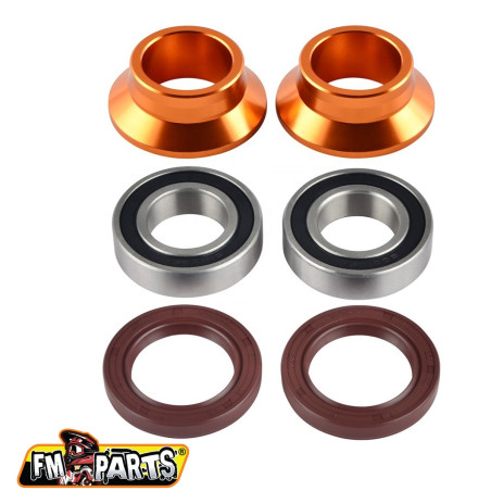 FM-PARTS rear wheel bearings with seals and bushings KTM/HUSQVARNA '03-22' (axle 20MM)