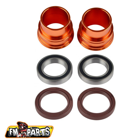 FM-PARTS priekinio rato guoliai su riebokšliais ir įvorėmis - KTM / HUSQVARNA '03-'15 (skaitykite aprašymą)