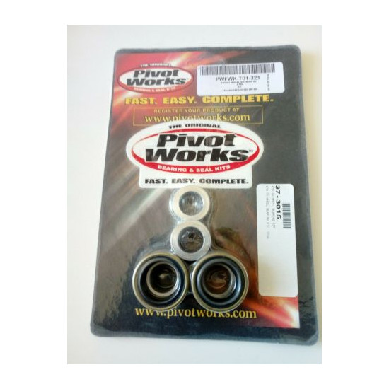 PIVOT WORKS front wheel bearings KTM 125/200/250/300/380`98-99 with oil seals