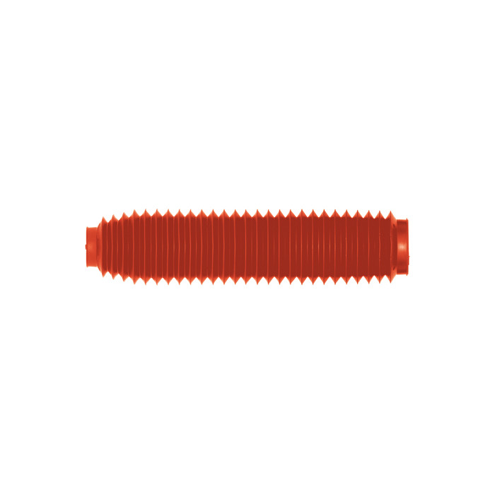 ARIETE shock absorber protective rubber feathers 40-43MM and fork 57-60MM length 75MM-500MM color RED