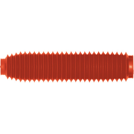 ARIETE shock absorber protective rubber feathers 40-43MM and fork 57-60MM length 75MM-500MM color RED