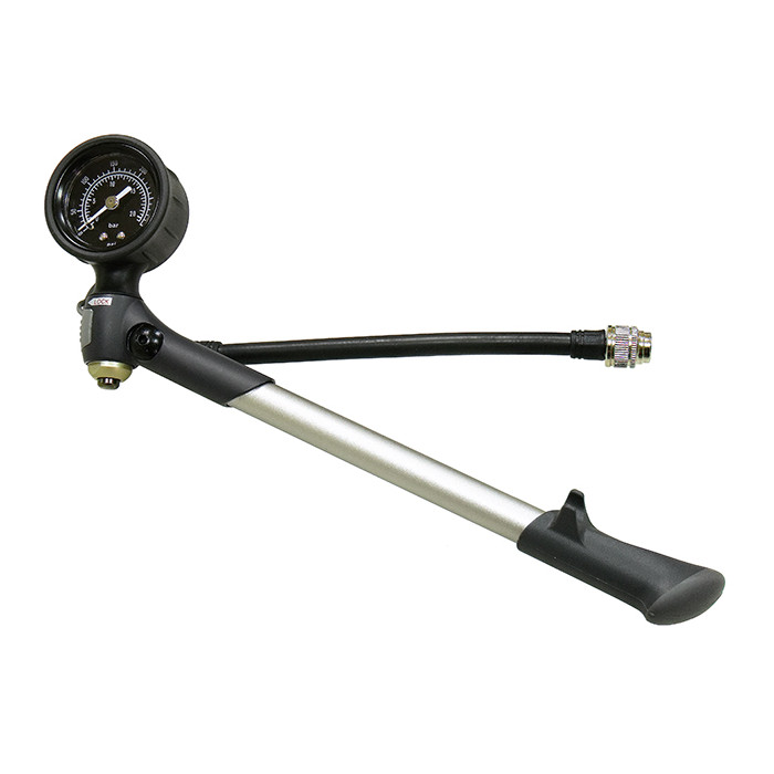 WRENCH HEAD shock absorber pump with indicator (MAX. 20 BAR / 300 PSI)