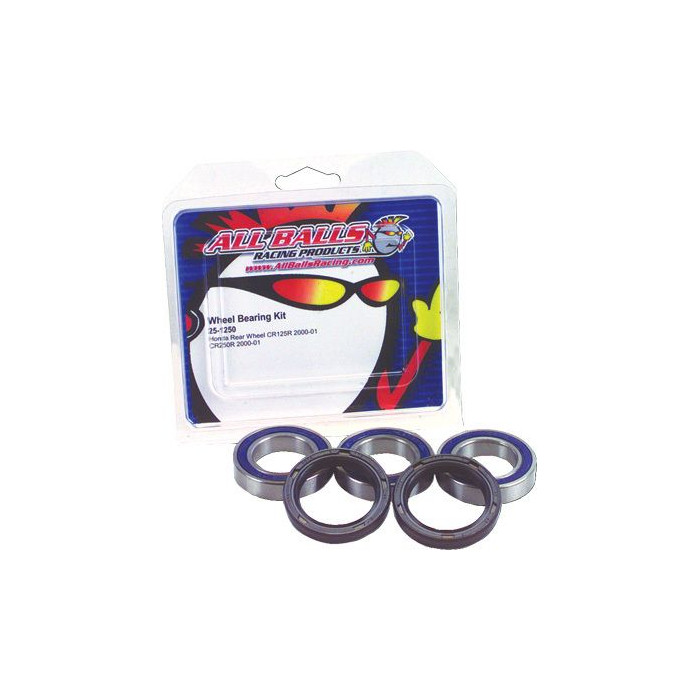 ALL BALLS rear wheel bearings with seals YAMAHA YFM 350 GRIZZLY '07-'09, YFM 250 BIG BEAR '07-'09 - discontinued
