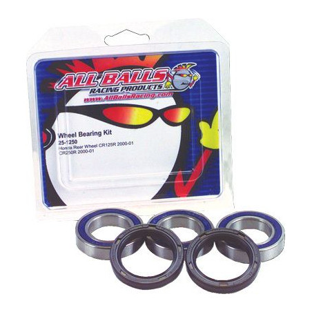 ALL BALLS rear wheel bearings with seals YAMAHA YFM 350 GRIZZLY '07-'09, YFM 250 BIG BEAR '07-'09 - discontinued