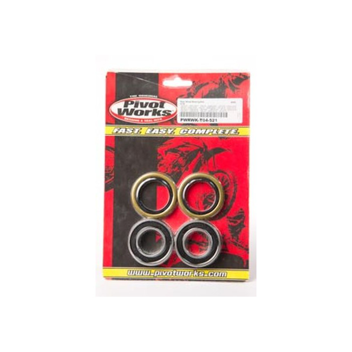 PIVOT WORKS rear wheel bearings with seals KTM SX/SXF 125/250/350/450 '98-'23, EXC/EXCF 125/250/300/350/450 '98-'23 HUSQV