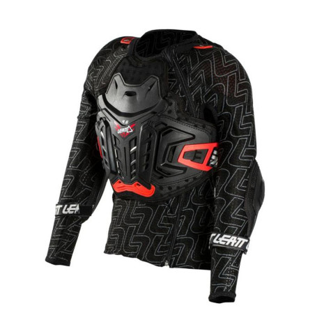 LEATT (2022/2023) šarvai 4.5 JUNIOR (vaikų) BODY PROTECTOR BLACK spalva juoda dydis S/M