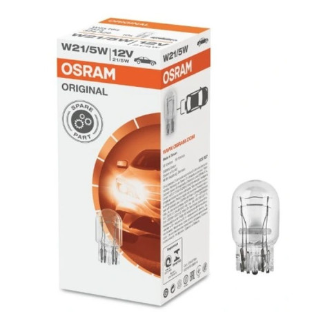 OSRAM lemputė 21/5W 12V W3X16Q 5XFS10 1A