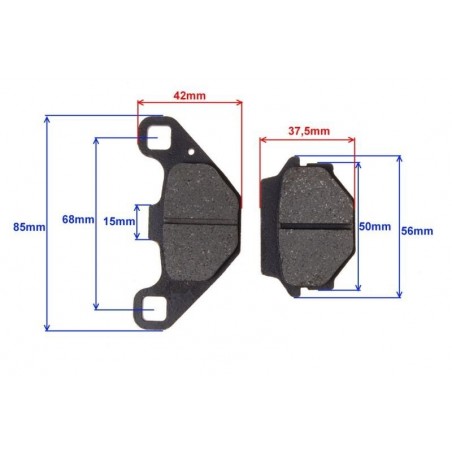 Aprilia, Derbi, Gilera brake pads