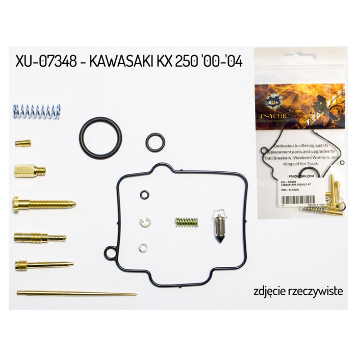 PSYCHIC carburetor repair kit KAWASAKI KX 250 '00-'04 (26-1137) (for 1 carburetor)
