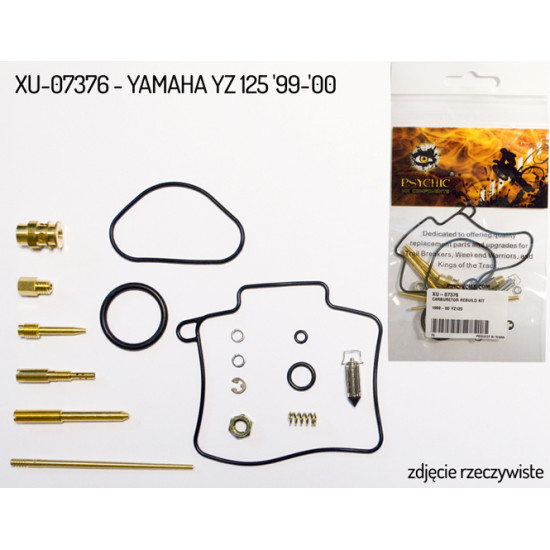 PSYCHIC carburetor repair kit YAMAHA YZ 125 '99-'00 (26-1532) (for 1 carburetor)