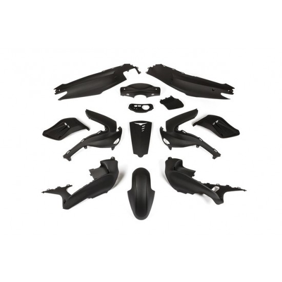 Gilera Runner (iki 2005 metų) juodas matinis plastikų komplektas (13 plastikų)