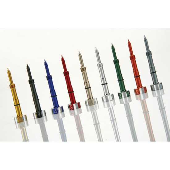 ACCEL mixture adjustment screw color red