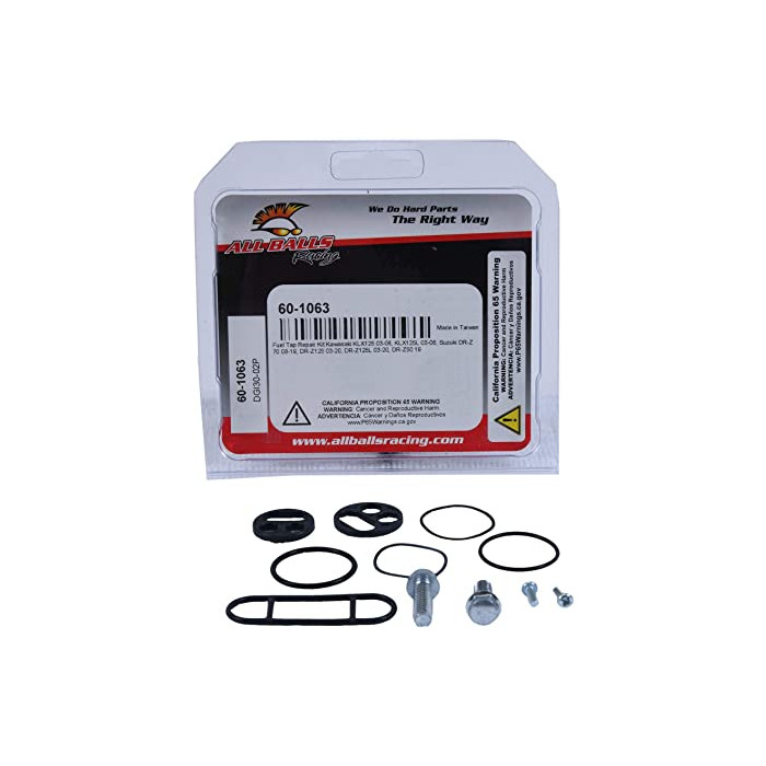 ALL BALLS fuel tap repair kit KAWASAKI KLX125 03-06, KLX125L 03-06, SUZUKI DR-Z 70 08-17, DR-Z125 03-17, DR-Z125