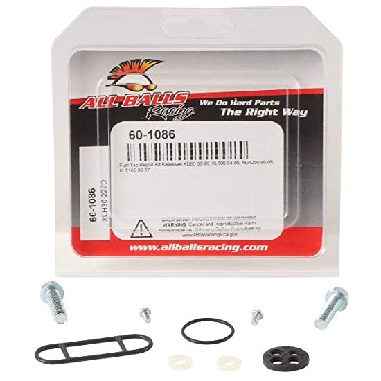 ALL BALLS fuel tap repair kit KAWASAKI KD80 88-90, KL600 84-86, KLR250 86-05, KLT185 86-87