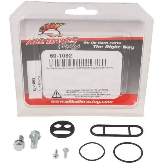 ALL BALLS fuel tap repair kit KAWASAKI KLX110 02-09, SUZUKI DRZ110 03-06