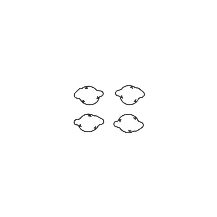 TOURMAX intake manifold gasket HONDA CBR 600F '93-94, CB 500 '96-02, CB 600F '98-06, VF 750C '94-02, VFR 750F '94-97 (4