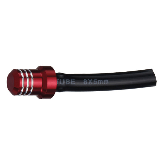 ACCEL fuel tank cap breather color red