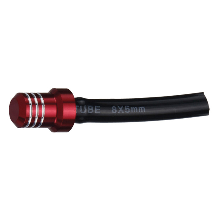 ACCEL fuel tank cap breather color red