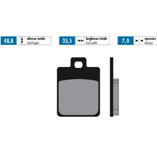 Polini S14 For Race brake pads