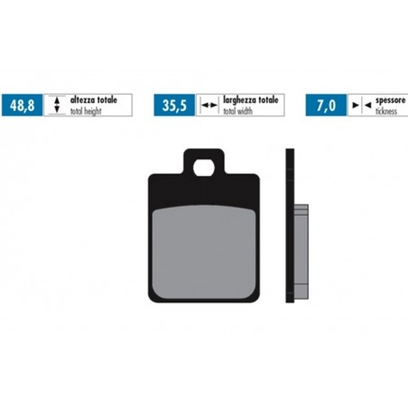 Polini S14 For Race brake pads