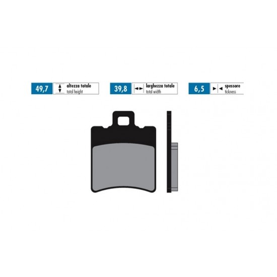 Polini S10 For Race brake pads