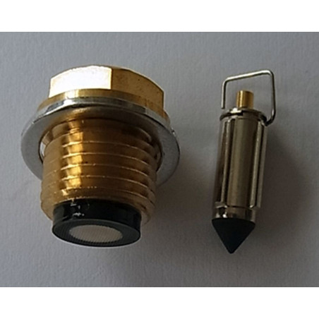 TOURMAX kuro plūdės adata su lizdu YAMAHA XV 1000 '84, XV 1100 VIRAGO '86-'87 (OEM:42H-14390-00) (MADE IN JAPAN)