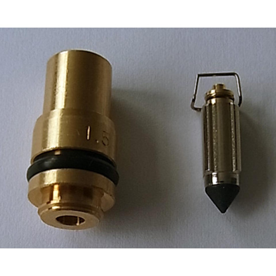 TOURMAX fuel float needle with socket YAMAHA VX 535 VIRAGO '88-00, V-MAX 1200 '85-07 (MADE IN JAPAN)