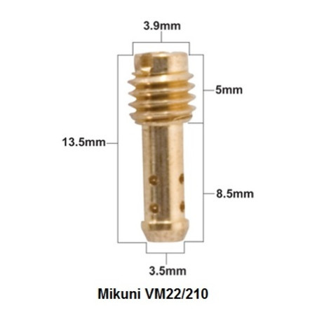 PROX laisvų apsukų žikleris MIKUNI tipo VM22/210 dydis 60 (1 vnt.)