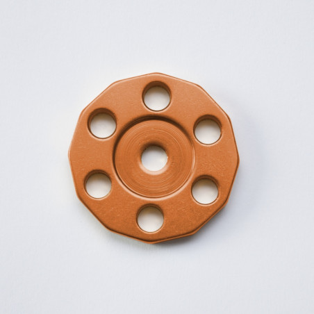 ACCEL WASHER FOR THE FUEL TANK MOUNTING SCREW spalva oranžinė