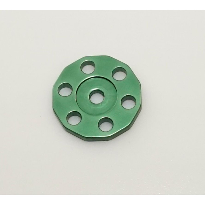 JR WASHER FOR THE FUEL TANK MOUNTING SCREW žalia