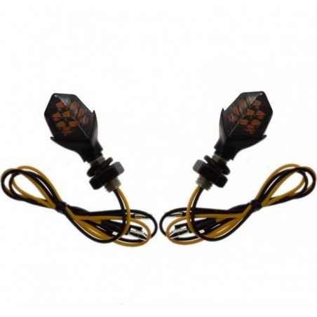 Mini LED turn signals dimmable (2pcs.)