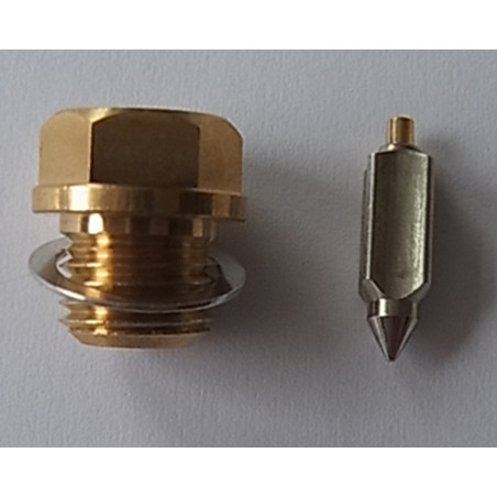 TOURMAX fuel float needle with socket KAWASAKI KZ 1000 '77-81, KZ 900 '76-77, SUZUKI GS 550 '77-79, 750 '79, 850 '79, 1000 '78-7