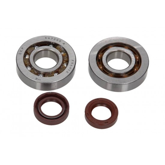 Piaggio / Gilera 50 crankshaft SKF bearing set + premium oil seals