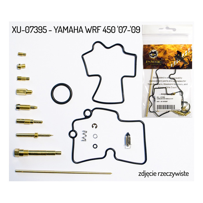 PSYCHIC carburetor repair kit YAMAHA WRF 450 '07-'09 (26-1266) (for 1 carburetor)