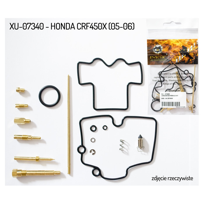 PSYCHIC carburetor repair kit HONDA CRF 450X '05-'06 (26-1470) (for 1 carburetor)