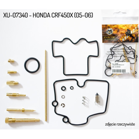 PSYCHIC carburetor repair kit HONDA CRF 450X '05-'06 (26-1470) (for 1 carburetor)