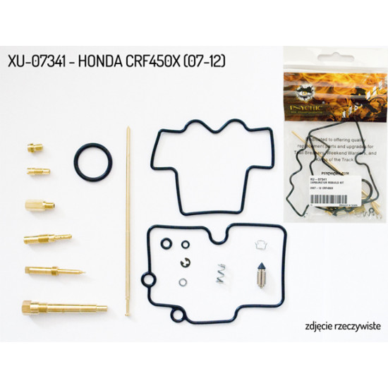 PSYCHIC carburetor repair kit HONDA CRF 450X '07-'12 (26-1473) (for 1 carburetor)