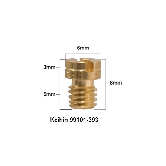 PROX Main Jet KEIHIN type 99101-393 DIAMETER 150 (1 pc.)