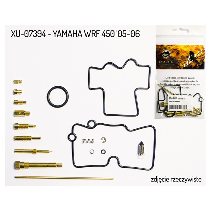 PSYCHIC carburetor repair kit YAMAHA WR 450 '05-'06 (26-1267) (for 1 carburetor)