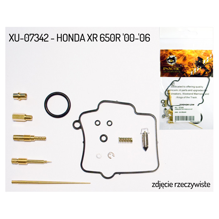 PSYCHIC carburetor repair kit HONDA XR 650R '00-'06 (26-1358) (for 1 carburetor)