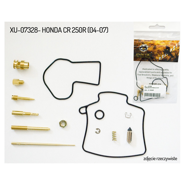 PSYCHIC carburetor repair kit HONDA CR 250R '04-'07 (26-1162) (for 1 carburetor)