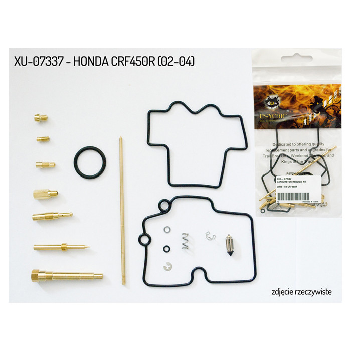 PSYCHIC carburetor repair kit HONDA CRF 450R '02-'04 (26-1461) (for 1 carburetor)