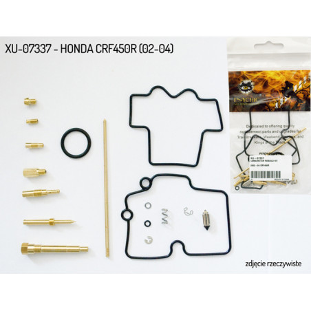 PSYCHIC carburetor repair kit HONDA CRF 450R '02-'04 (26-1461) (for 1 carburetor)